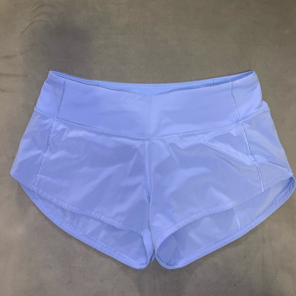 Lululemon 2.5” size 2 purplish-blue short